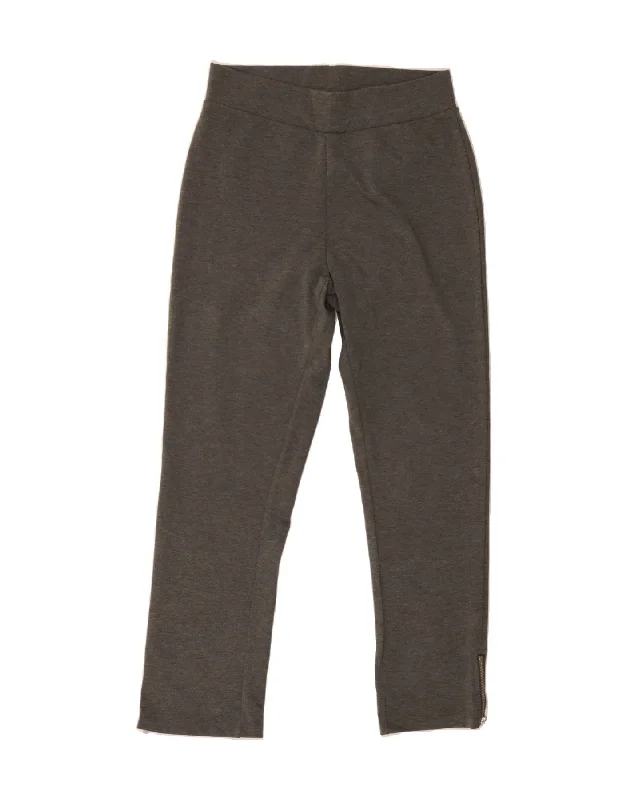 Economic Outlook COTTON TRADERS Womens Tracksuit Trousers US 12 Large Grey Polyester