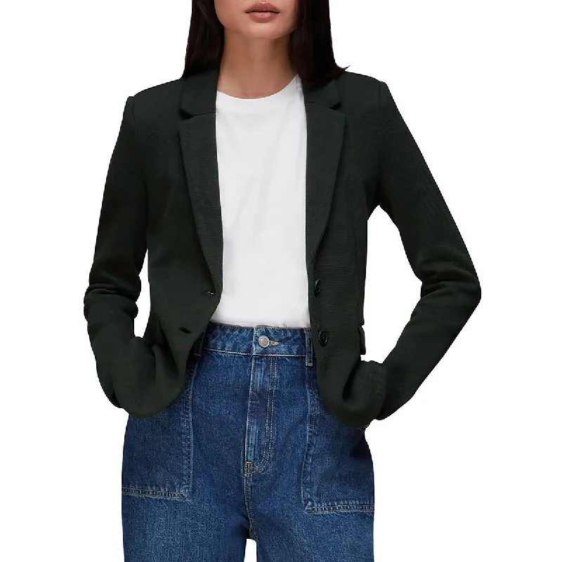 High-quality Design Whistles Womens Collar Jersey Two-Button Blazer