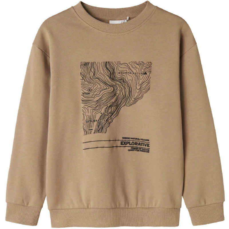 Fresh Wear Name It Weathered Teak Nefiks Sweatshirt