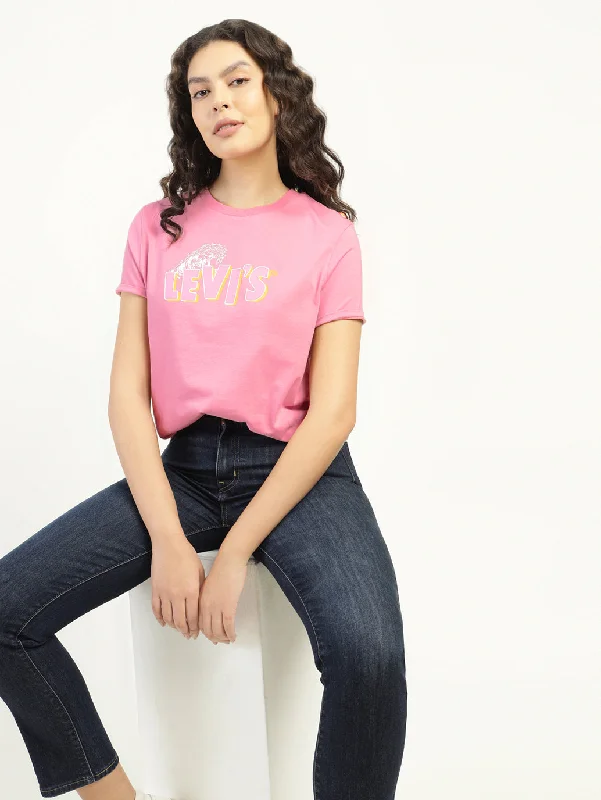 Tropical Style Women's Graphic Print Relaxed Fit T-shirt