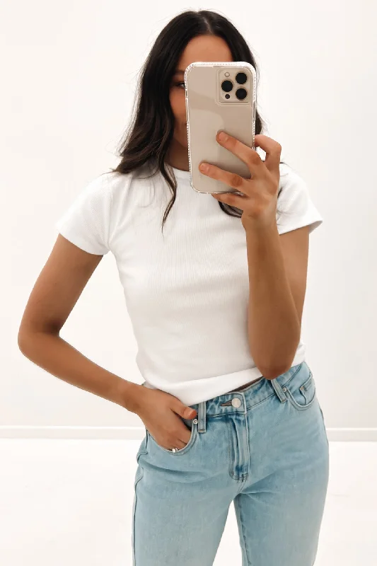 High Street Series Margo Tee White