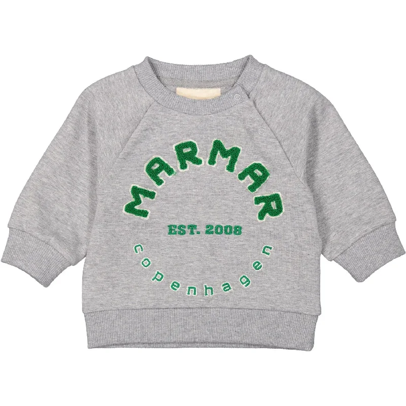 Romantic Temperament MarMar Double Jersey Green Logo Theos B Sweatshirt