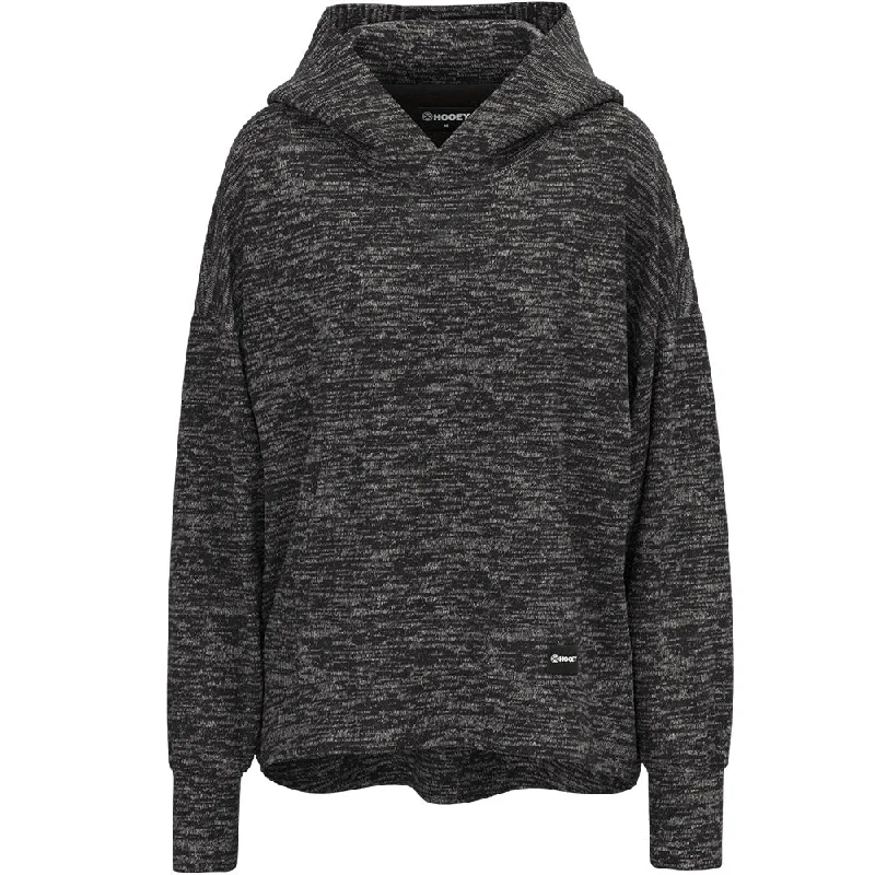 High-end Design "Roomy" Black Hoody