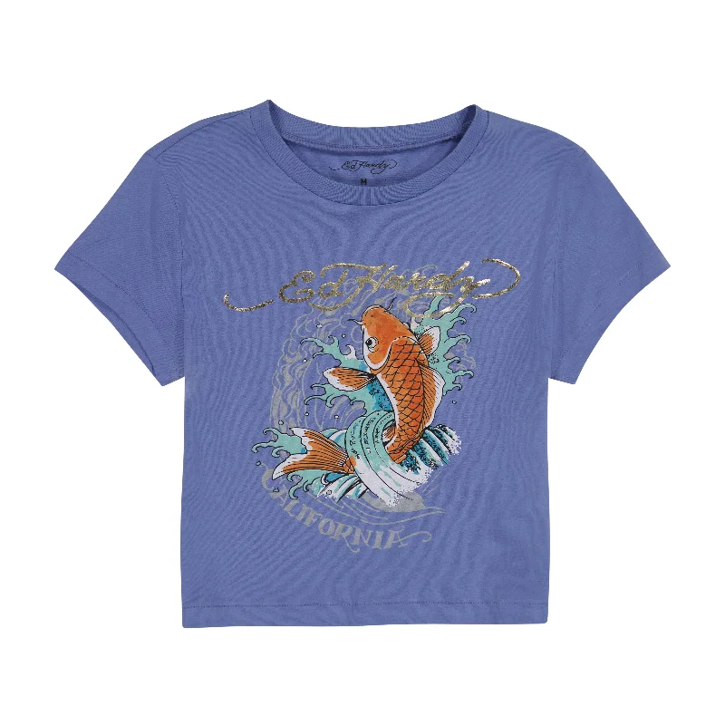 Free And Comfortable Cali Koi Baby Tee