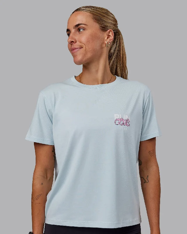 Exquisite Tailoring Gone Running FLXCotton Tee - Skyride-Bubblegum