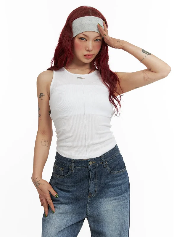 New Products Solid Tank Top CY430