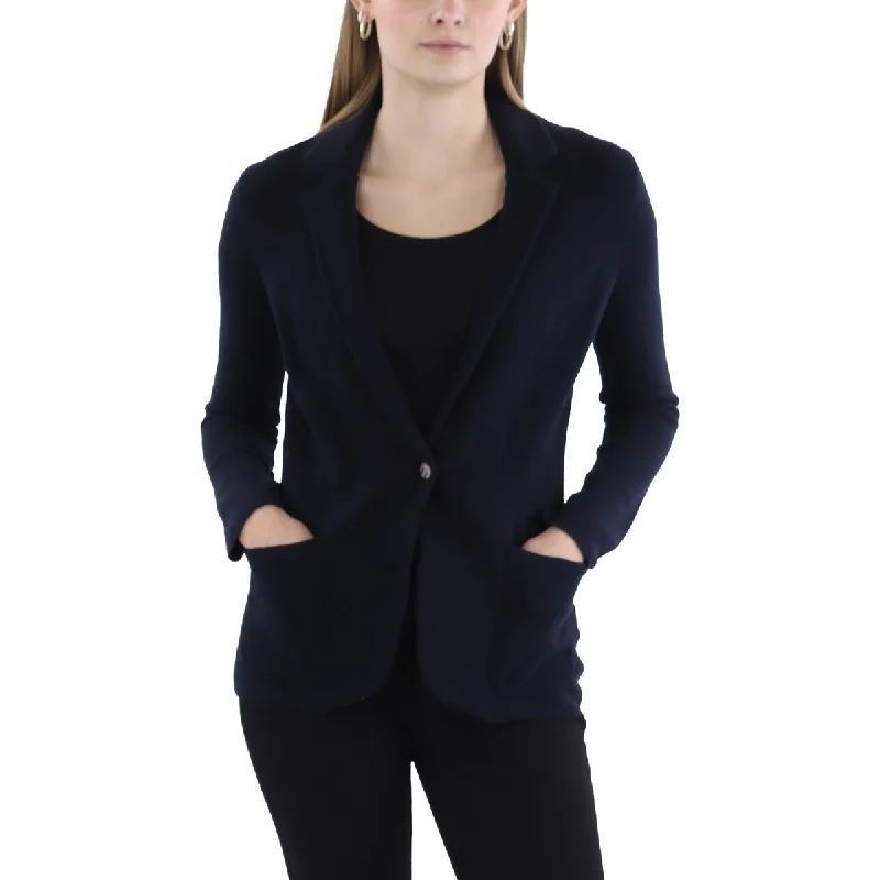 Luxury Fashion Vineyard Vines Womens Collar Extra Fine Merino Wool One-Button Blazer