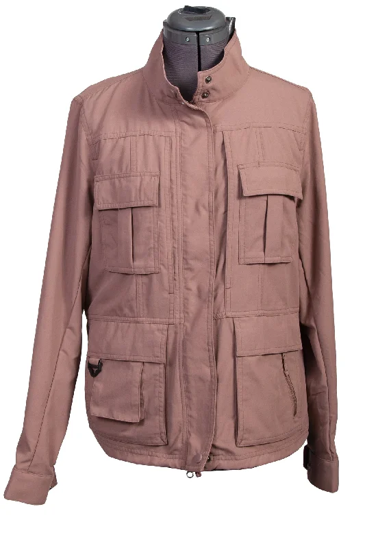 End Of The Year Scully Womens Toffee Nylon Multi-Pocket Jacket