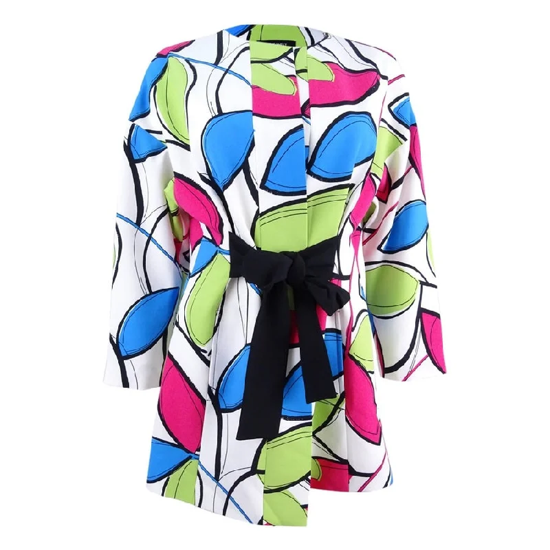 Energy Wear Nine West Women's Printed Wrap Topper Jacket