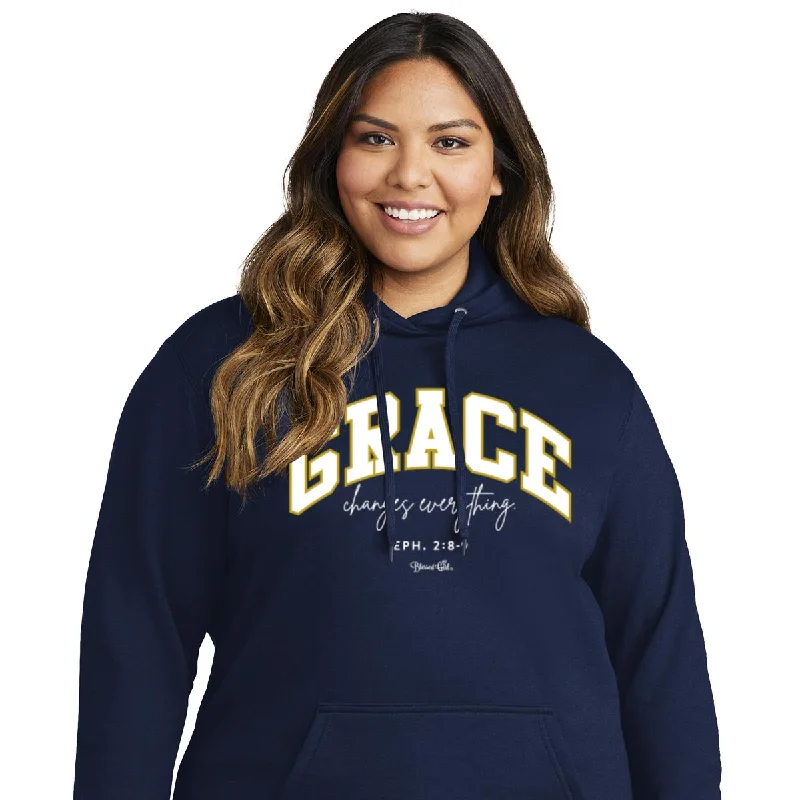Exquisite Tailoring Blessed Girl Womens Hooded Sweatshirt Grace
