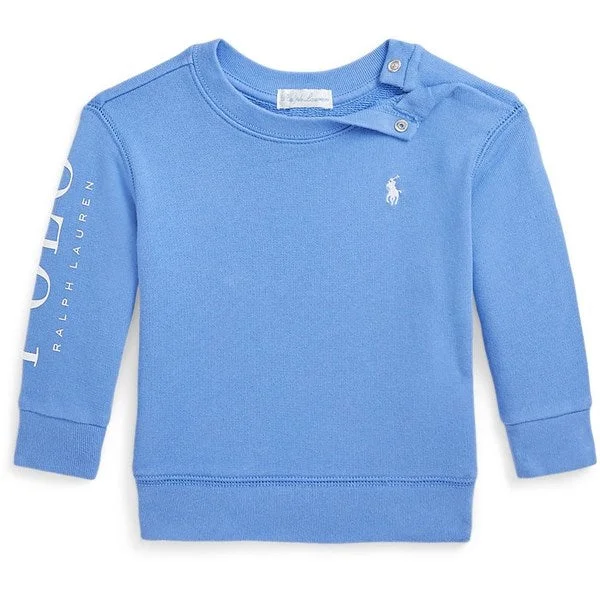 Free And Comfortable Ralph Lauren Baby Boy Sweatshirt Harbor Island Blue