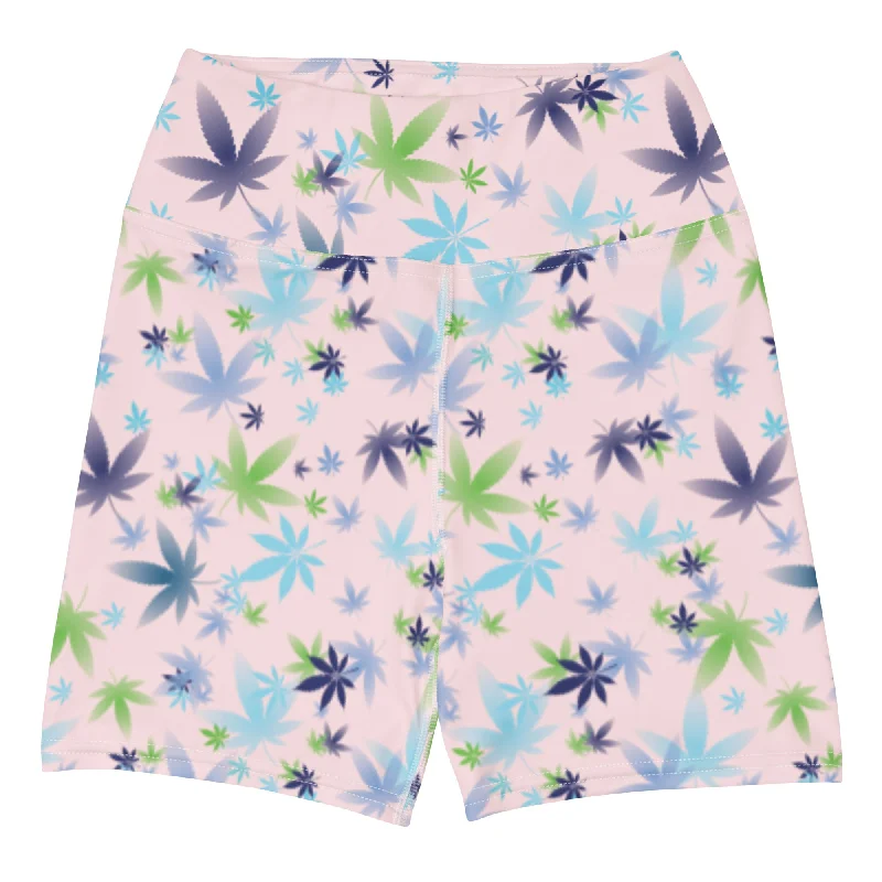 Practical Style Pale Pink Yoga Shorts