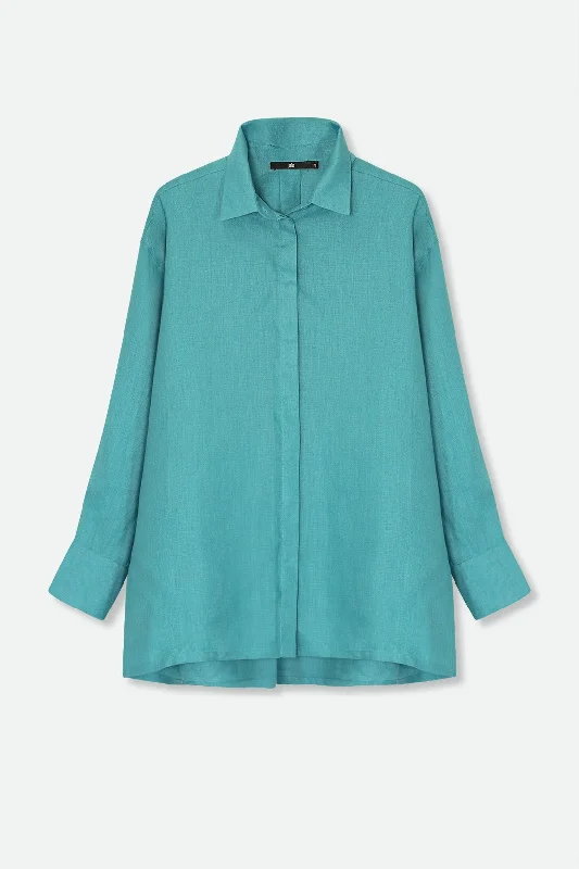Elegant Outline ADRIA SHIRT IN PREMIUM ITALIAN LINEN COLOR
