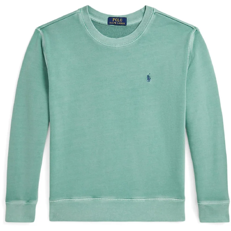 Breathable Design Polo Ralph Lauren Faded Mint Sweatshirt