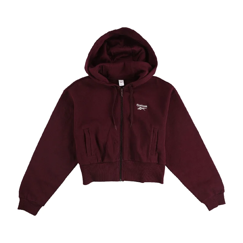 Body Design Reebok Womens Classics Vector Hoodie Sweatshirt, Red, Small