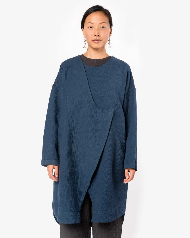Must-have For Fashion Dual Canvas Coat in Midnight