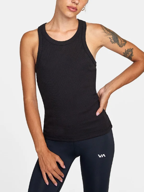 Floral Prints VA Essential Ribbed Tank Top