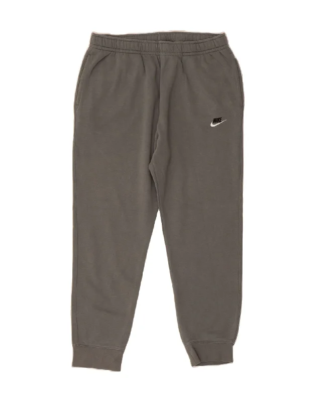 Preview New Products NIKE Womens Tracksuit Trousers Joggers UK 18 XL Grey Cotton