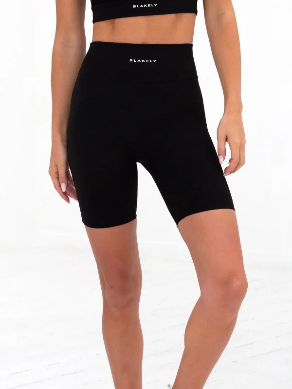 Celebrity Style Ultimate Active Shorts - Black