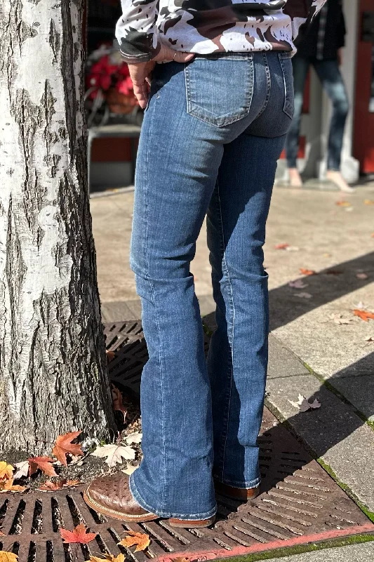 Comfortable Wear Natalie High Rise Bootcut Jean by Kut From The Kloth