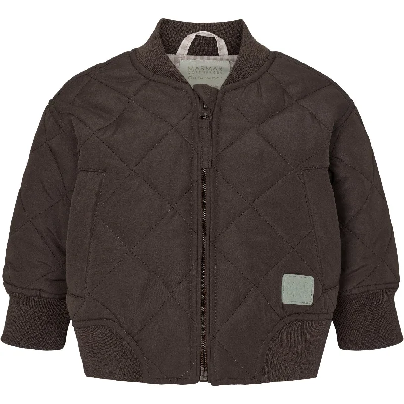 Celebrity Style MarMar Thermo Quilt Bitter Chocolate Oki Jacket