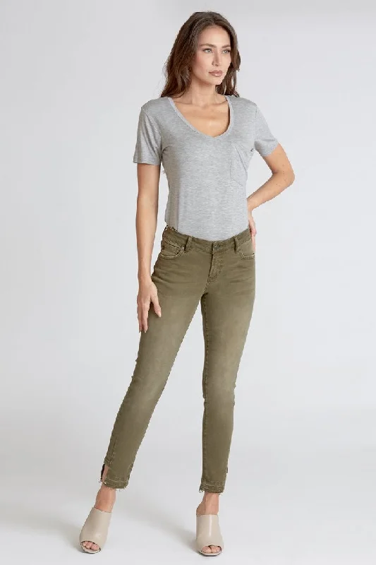 End Of The Year DEAR JOHN JOYRICH ANKLE SKINNY JEAN OLIVE