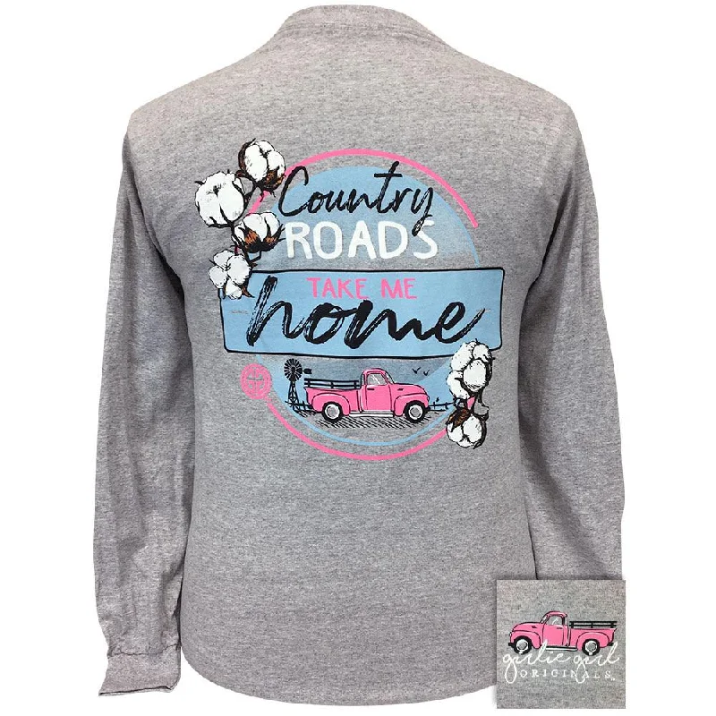 Comfortable Fashion Country Roads-Sport Grey LS-2254