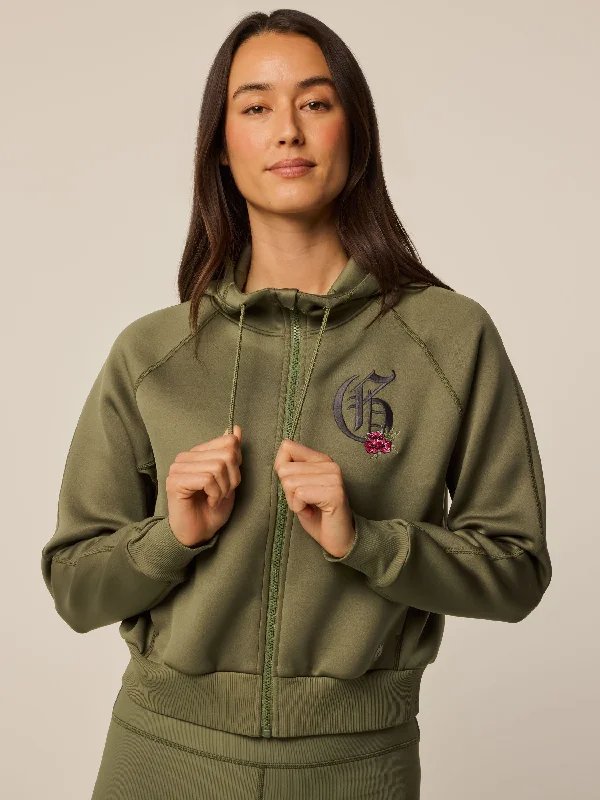 Fashionable Inner Wear Greyson Kristina Full-Zip Hoodie