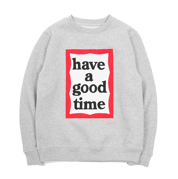 High-end Customization Kid Frame Crewneck