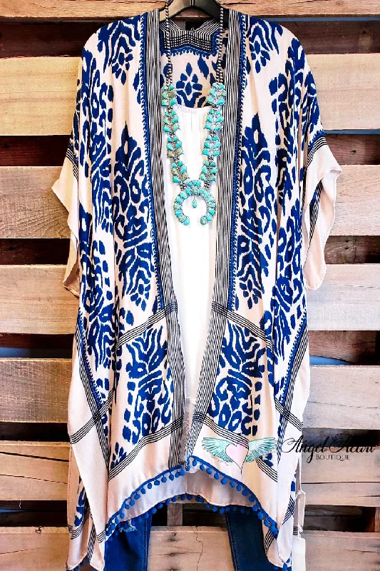 Trendy Items AHB EXCLUSIVE: Bali Intentions Kimono - Navy