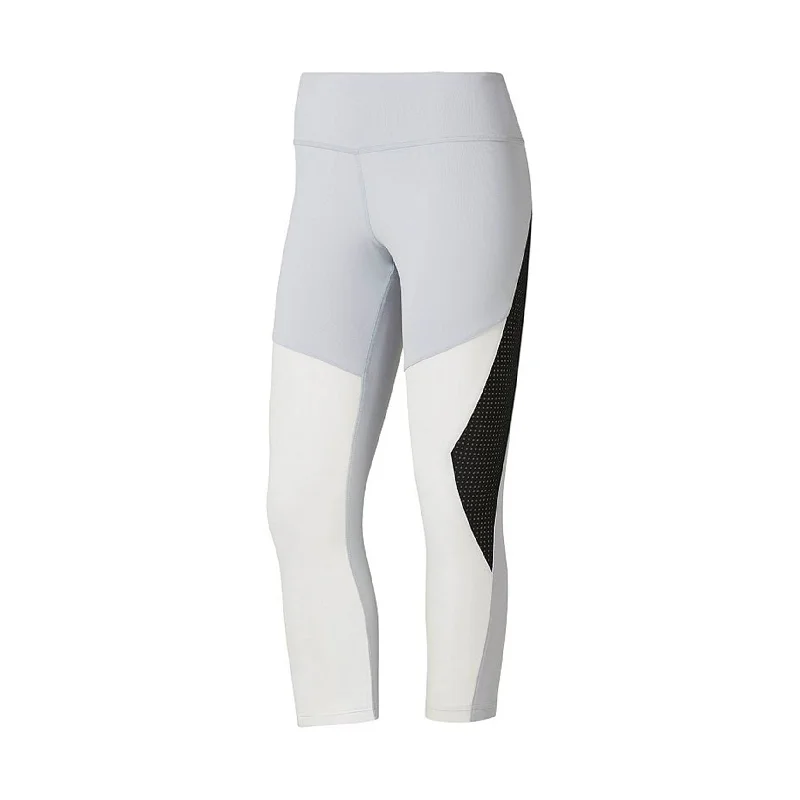Luxury Classic Reebok Womens Lux Compression Athletic Pants, Grey, Medium