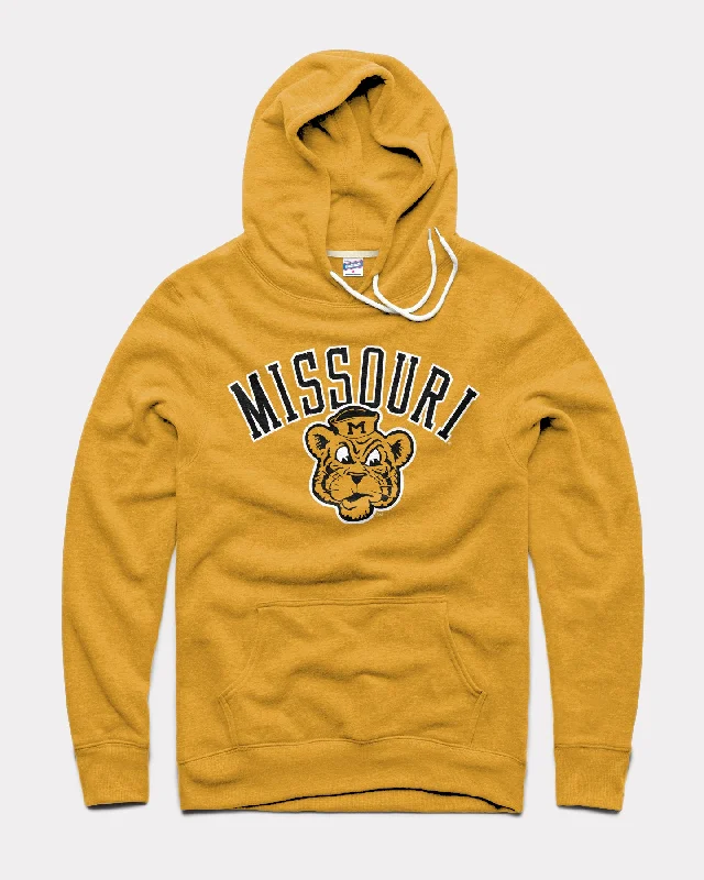 High Street Design Missouri Tigers Arch Gold Hoodie