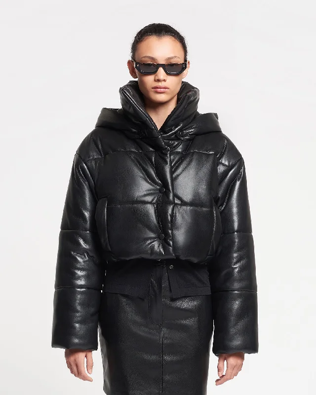 Preview New Products Aveline - Okobor™ Alt-Leather Jacket - Black