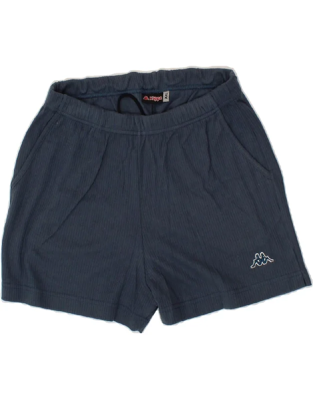 Practical Style KAPPA Womens Sport Shorts UK 20 2XL Blue