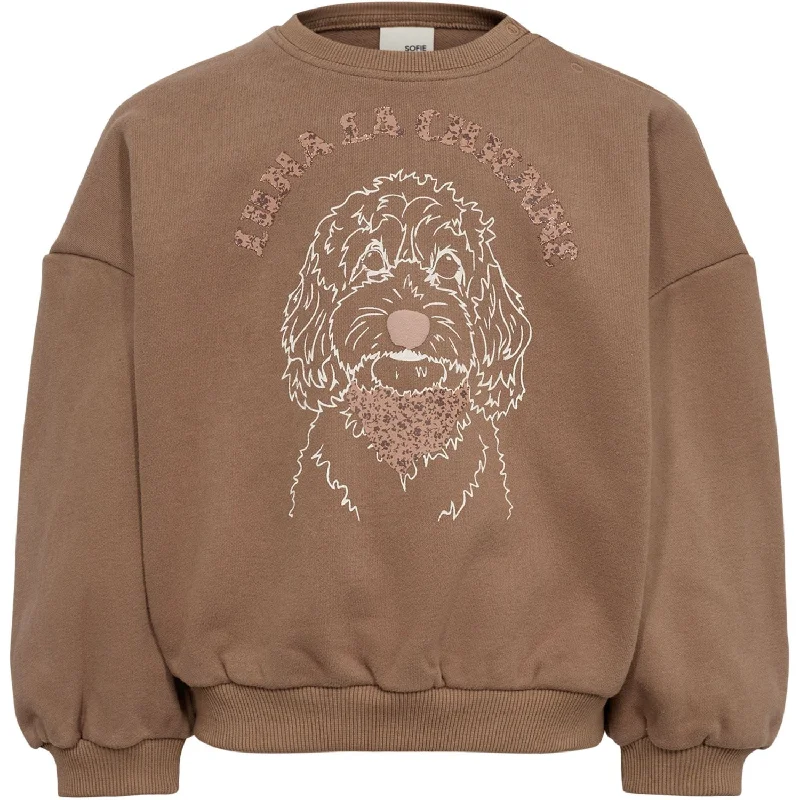Fashionable Inner Wear Sofie Schnoor Cashew Brown Sweatshirt