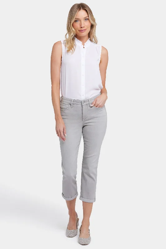 Fashion Concept Chloe Skinny Capri Jeans - Grenada Mist