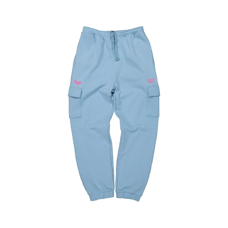 High-end Design Reebok Womens Wonder Woman Athletic Track Pants, Blue, X-Small