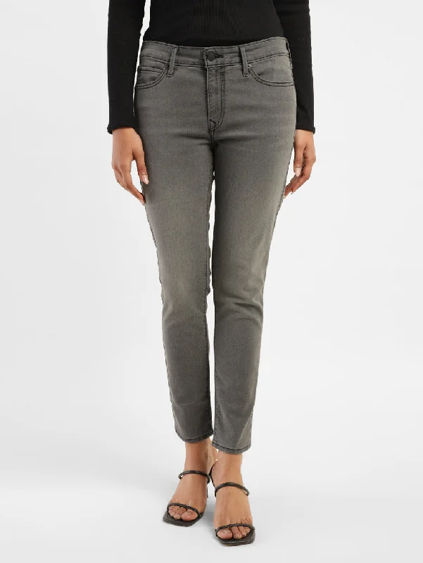 Sports Trend Women's Mid Rise 711 Skinny Fit Jeans