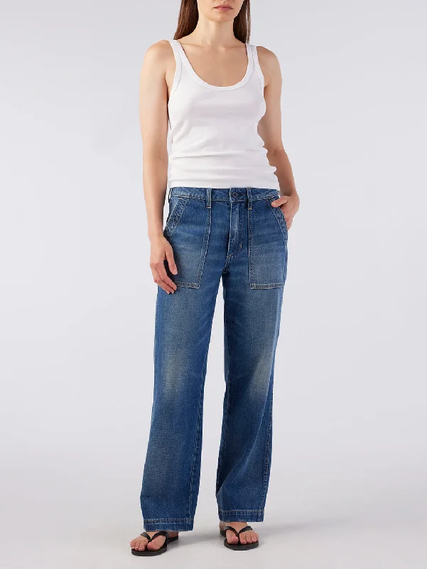 Body Design Easy Army Slouch Jean - Rabble Rouser