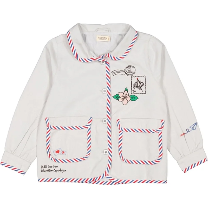 Retro Prints MarMar Pearl Grey Jenna Jacket