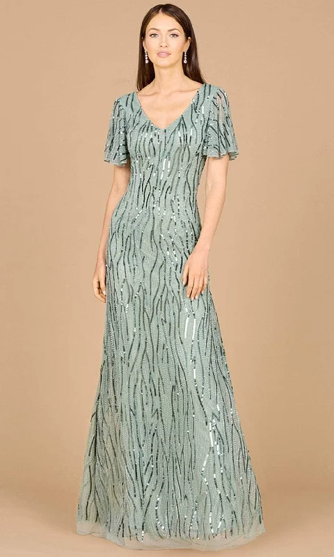 High-end Fashion Lara Dresses 29074 - Sequin Detail Evening Dress