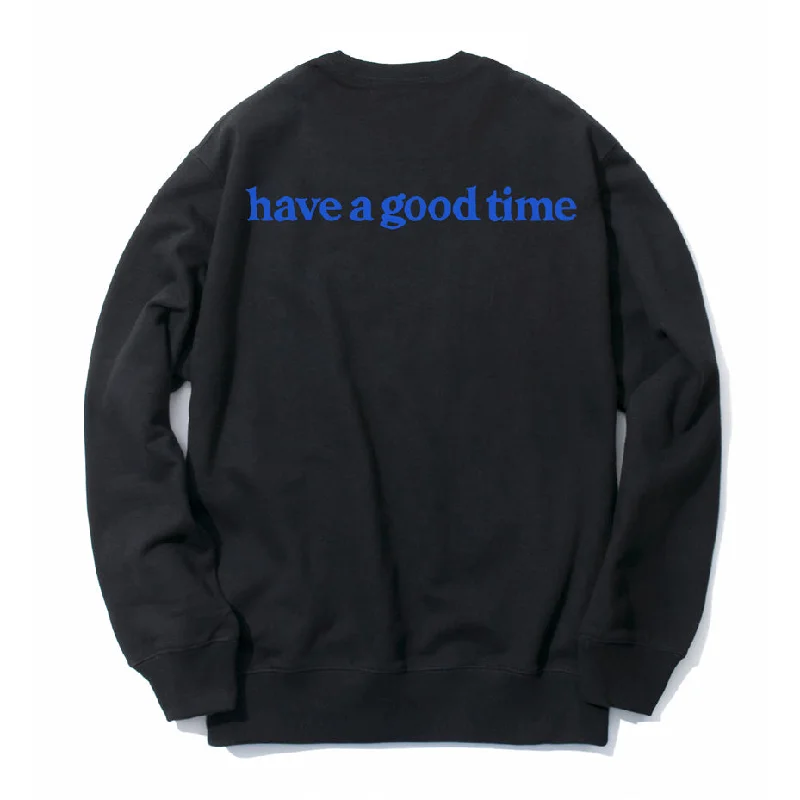 Breathable Design Side Logo Crewneck