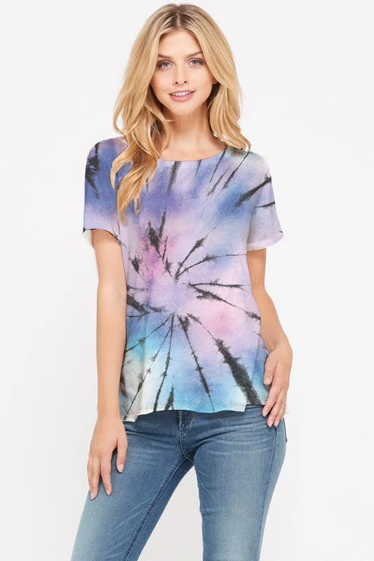 Casual Choice Halo Tie Dye Top