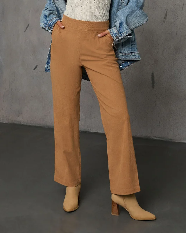 Casual Choice Tustin Straight Leg Corduroy Pants
