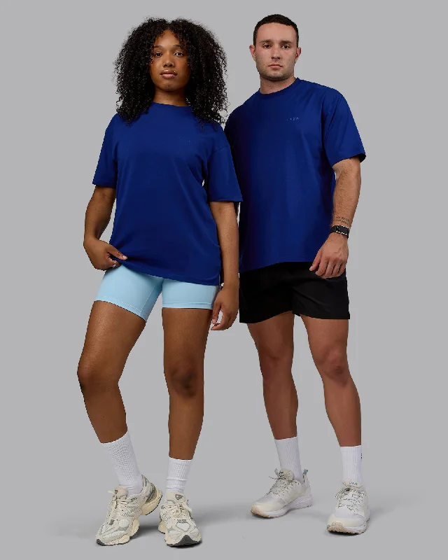 Youthful Vitality Unisex PimaFLX Tee Oversize - Midnight Blue