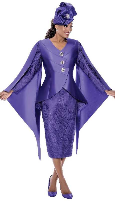 Goddess Outfit GMI Church Suit 400812-Purple