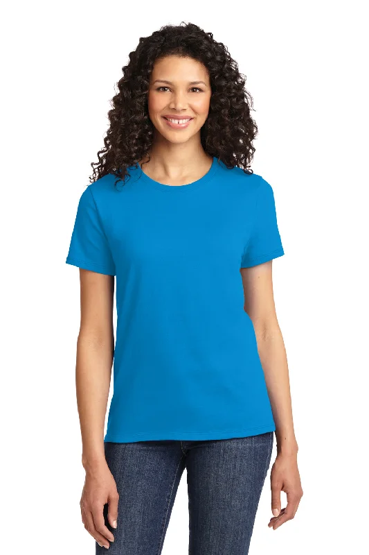 Dressing Tips Port & Company Womens Essential Short Sleeve Crewneck T-Shirt - Sapphire Blue - Closeout Dressing Tips Port & Company Womens Essential Short Sleeve Crewneck T-Shirt - Sapphire Blue - Closeout