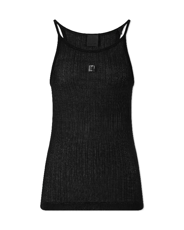 Exquisite Design 4G Fitted Tank Top