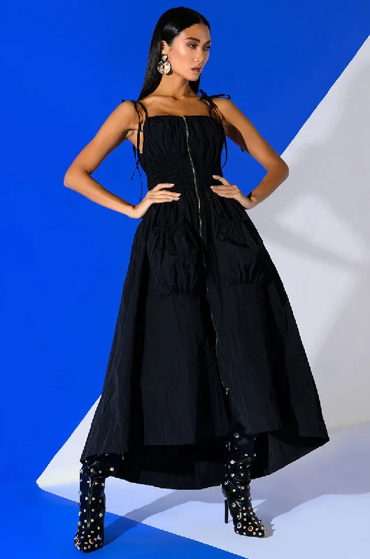 Exquisite Design BELLE SLEEVELESS PARACHUTE MAXI DRESS