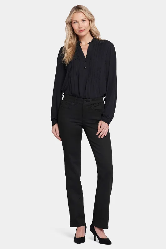 Classic Color Marilyn Straight Jeans - Black Rinse